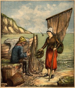 Gravering i "La Terre Illustree" "n ° 86 av 23. juni 1892. av French School