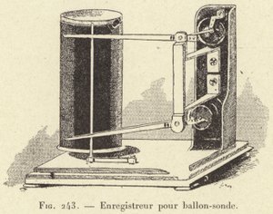 Værballongopptaker (gravering) av French School