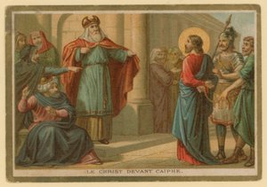 Episode i Jesu Kristi liv (chromolitho) av French School