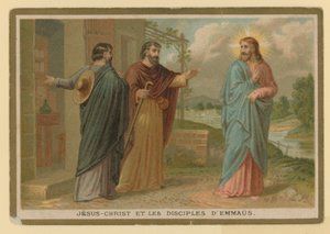 Episode i Jesu Kristi liv (chromolitho) av French School