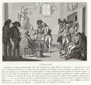 Likhet, fransk revolusjon, 1793 av French School