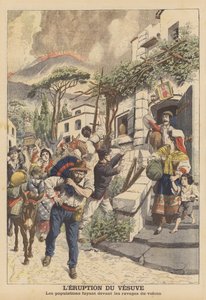 Ausbruch des Vesuvs