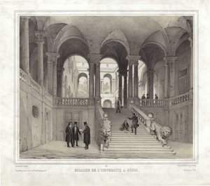 Universitetstrapper i Genova av French School