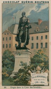 Eug de Beauharnais, visekonge av Italia, 1781-1824, reist i Cour des Invalides av French School