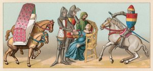 Europa middelalderdrakt av French School