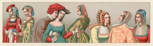 Europe XV-XVIth Cent Costume av French School