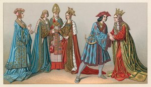 Europe XV-XVIth Cent Costume av French School