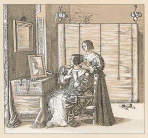 Europa XVIIth Cent Costume av French School