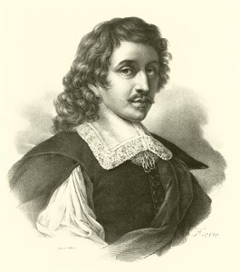 Eustache Le Sueur eller Lesueur, portrett (gravering) av French School