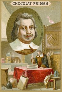 Evangelista Torricelli , italiensk fysiker og matematiker