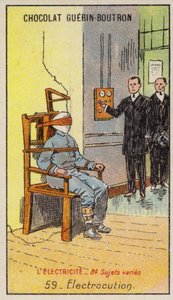 Utførelse ved elektrokusjon (chromolitho) av French School