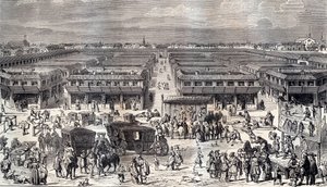 Fair of Saint Germain in Paris av French School