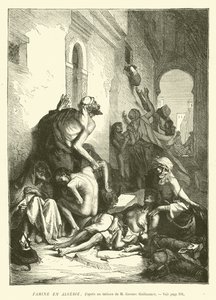 Famine en Algeria av French School
