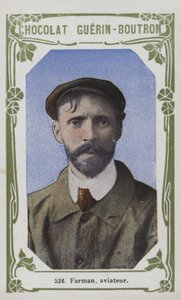 Farman, flyger (farget bilde) av French School