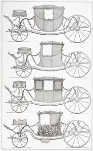 Fasjonable trenere fra det 18. århundre, 1875 av French School