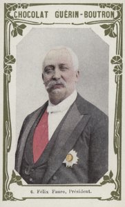 Felix Faure, president (farget bilde) av French School