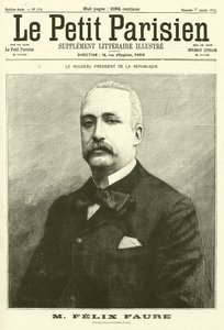 Felix Faure, ny president i Frankrike (gravering) av French School