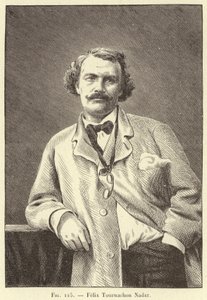 Felix Tournachon Nadar (gravering) av French School