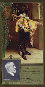 Ferdinand Roybet , fransk maler (kromolito) av French School