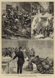 Brann ved Bazar de la Charite, Paris, 1897 av French School