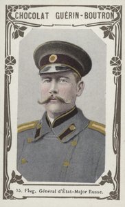 Flug, general dEtat-Major Russe (farget bilde) av French School