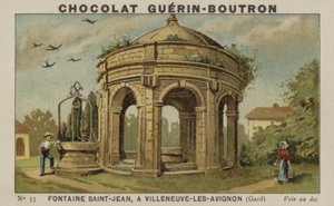 Fontene Saint-Jean, i Villeneuve-les-Avignon, Gard av French School