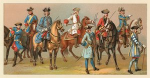 Frankrike XVIIIth Cent-kostyme av French School