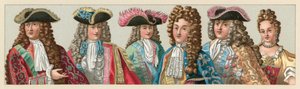 Frankrike XVIIth Cent-kostyme av French School