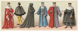 Frankrike XVIth Cent-kostyme av French School