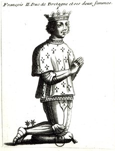 Frans II (1435-88) hertug av Bretagne av French School