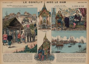 Fransk-siamesisk krig, 1893 av French School