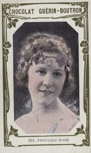 Frederique Soule (farget bilde) av French School