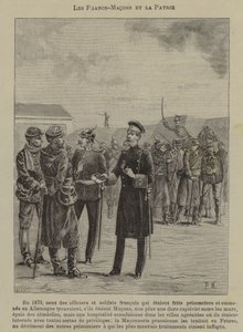 Frimurere og patriotisme (gravering) av French School