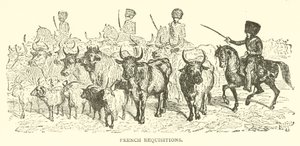 Franske rekvisisjoner (gravering) av French School