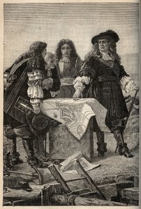 French architect Vauban draws up the plans for the fortifications of Belfort (east of France) at Louis XIV