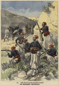 Franske kolonitropper på Madagaskar, 1897