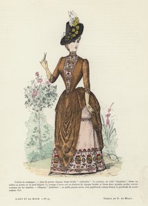 Fransk moteplate, 1885-86 av French School