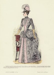 Fransk moteplate, 1885-86 av French School