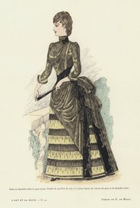 Fransk moteplate, 1885-86 av French School