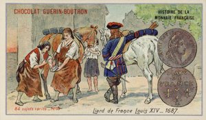 Fransk løgner fra Ludvig XIVs regjeringstid av French School