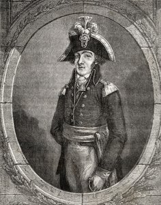 Den franske revolusjonæren Francois Henriot (1761-1794) av French School