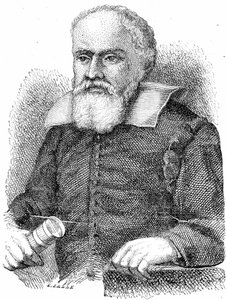 GALILEO GALILEI (1564-1642) (gravering) av French School