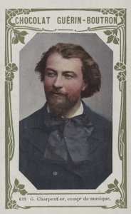 G Charpentier, musikkkomponist (farget bilde) av French School