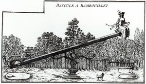 Hagesag ved Rambouillet, fra Details des Nouveaux Jardins a la Mode av George Louis le Rouge, utgitt 1775-78 av French School