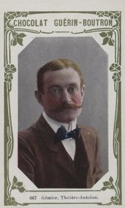 Gemier, Theater-Antoine (farget bilde) av French School