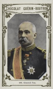 General Pau (farget bilde) av French School