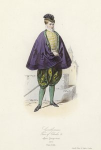 Gentleman fra Charles IX av Frankrikes tid av French School