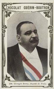 Georges Berry, MP for Paris (farget bilde) av French School