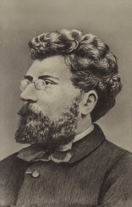 Georges Bizet , fransk komponist, hovedsakelig av operaer (1838-1875) av French School