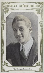 Georges Carpentier (farget bilde) av French School